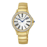 SEIKO GENERAL SRZ442P1 ANALOG STAINLESS STEEL WOMEN'S GOLD WATCH - H2 Hub Watches