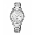 SEIKO GENERAL SXDG61P1 QUARTZ STAINLESS STEEL WOMEN'S SILVER WATCH - H2 Hub Watches