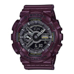 CASIO G-SHOCK GMA-S110MC-6ADR DIGITAL QUARTZ BURGUNDY RESIN WOMEN'S WATCH - H2 Hub Watches