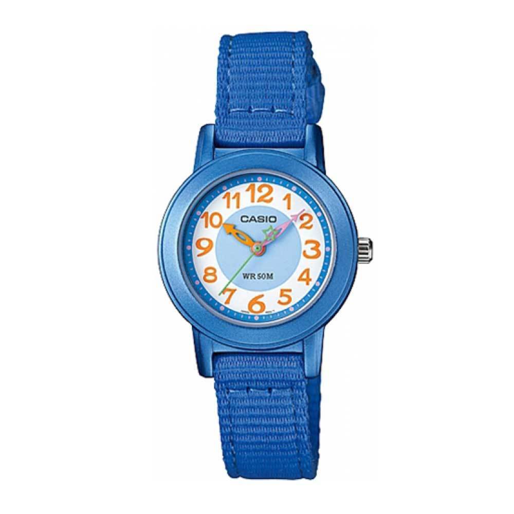 CASIO GENERAL LTR-17B-2BVDF QUARTZ BLUE STAINLESS STEEL NYLON STRAP UNISEX'S WATCH - H2 Hub Watches