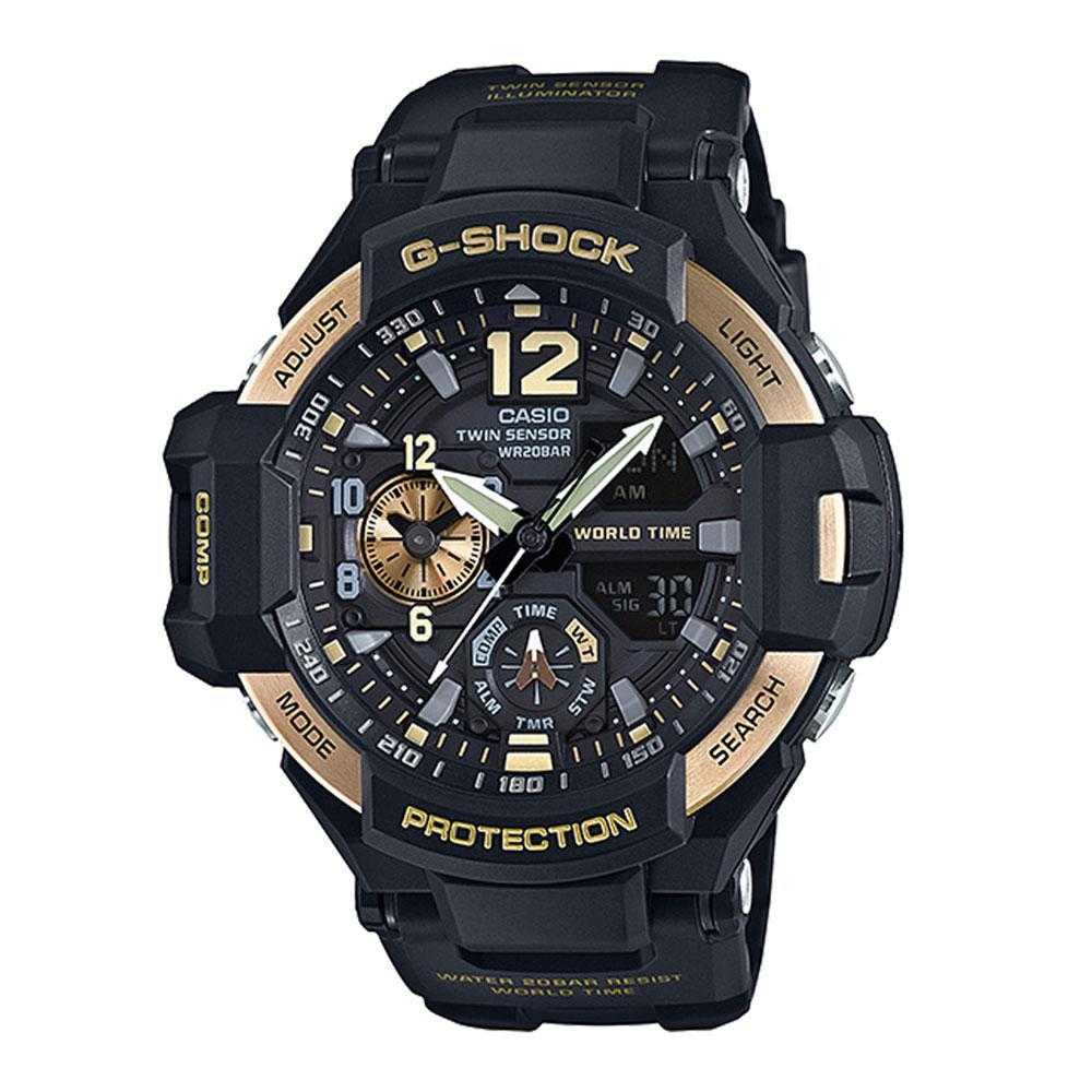 CASIO G-SHOCK GA-1100-9GDR GRAVITY MASTER DIGITAL QUARTZ MEN'S WATCH - H2 Hub Watches