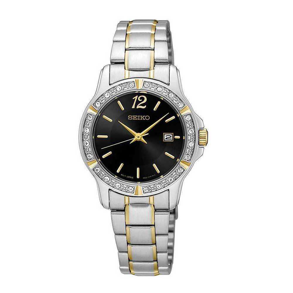 SEIKO GENERAL SUR716P1 DIAMOND ACCENT WOMEN'S WATCH - H2 Hub Watches
