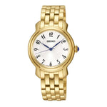 SEIKO GENERAL SRZ392P1 ANALOG STAINLESS STEEL WOMEN'S GOLD WATCH - H2 Hub Watches