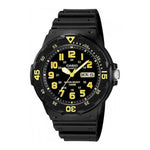 CASIO GENERAL MRW-200H-9BVDF QUARTZ BLACK RESIN MEN'S WATCH - H2 Hub Watches