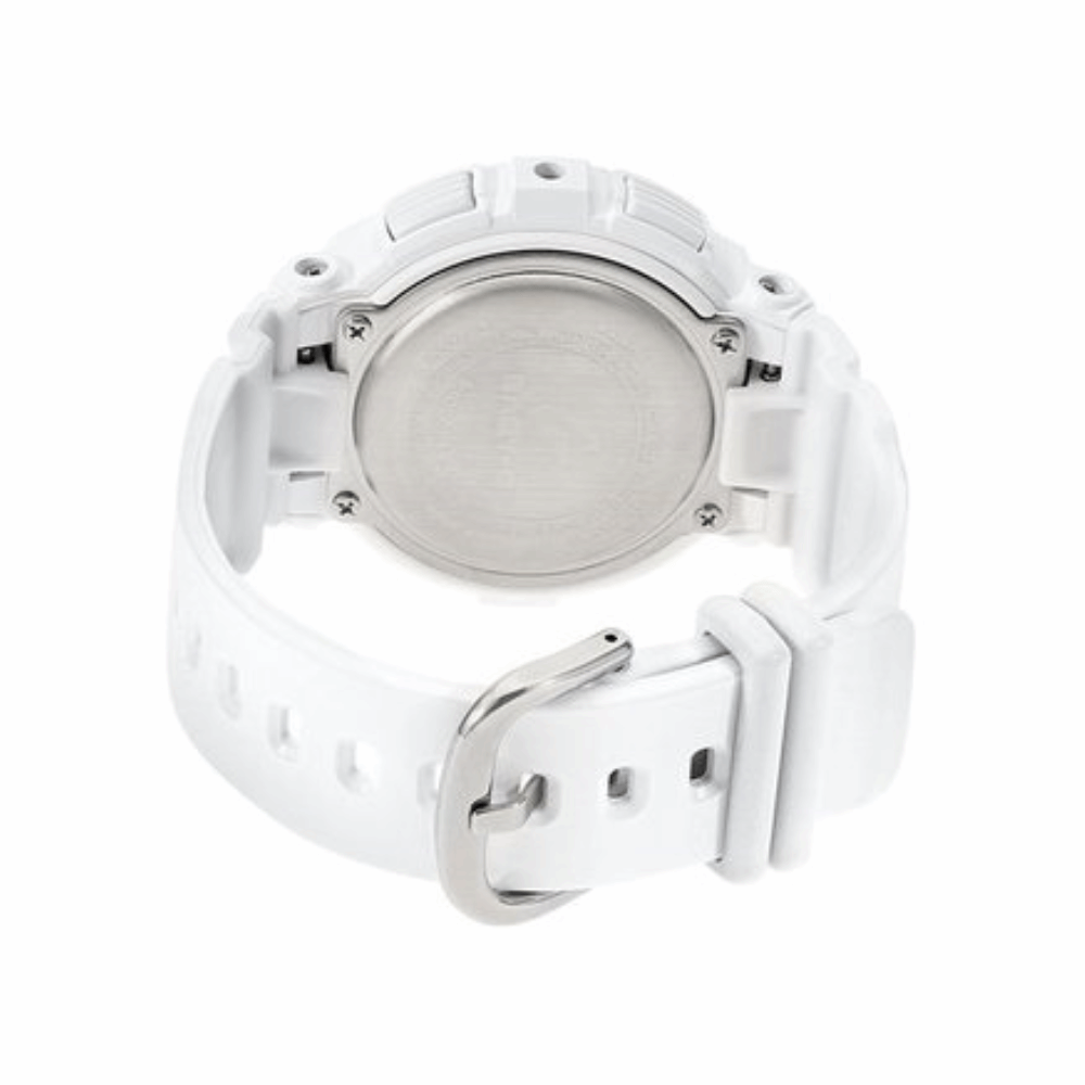 CASIO BABY-G BGA-195M-7ADR DIGITAL QUARTZ WHITE RESIN WOMEN'S WATCH - H2 Hub Watches