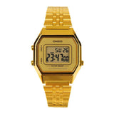 CASIO GENERAL LA680WGA-9DF DIGITAL QUARTZ GOLD STAINLESS STEEL WOMEN'S WATCH - H2 Hub Watches