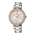CASIO SHEEN SHE-3042SG-7AUDR QUARTZ TWO TONE STAINLESS STEEL WOMEN'S WATCH - H2 Hub Watches