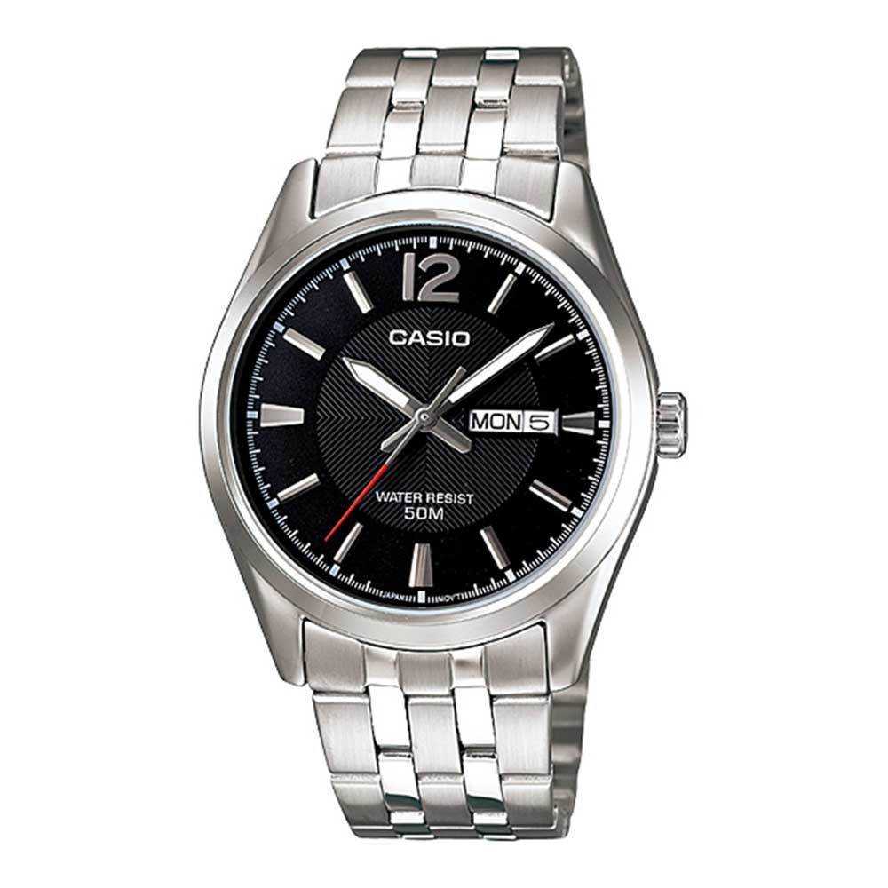 CASIO GENERAL MTP-1335D-1AVDF QUARTZ SILVER STAINLESS STEEL MEN'S WATCH - H2 Hub Watches