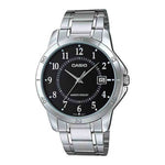 CASIO GENERAL MTP-V004D-1BUDF SILVER STAINLESS STEEL MEN'S WATCH - H2 Hub Watches