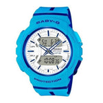 CASIO BABY-G BGA-240L-2A2DR RUNNING DIGITAL QUARTZ BLUE RESIN WOMEN'S WATCH - H2 Hub Watches