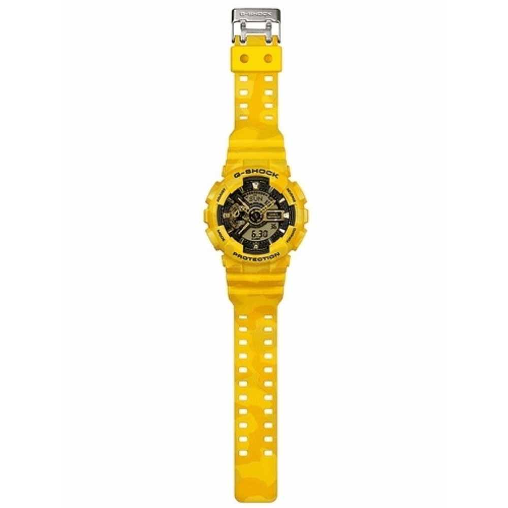 CASIO G-SHOCK GA-110CM-9ADR DIGITAL QUARTZ YELLOW RESIN UNISEX'S WATCH - H2 Hub Watches