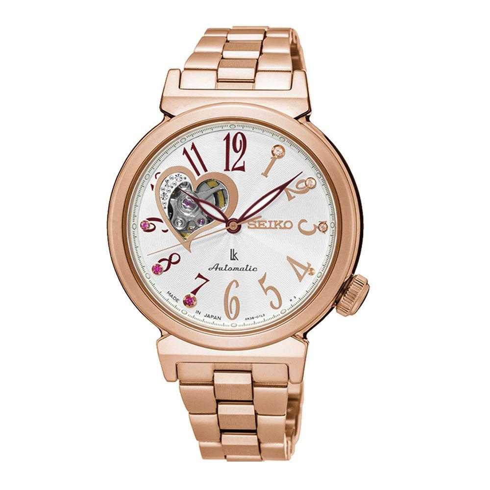 SEIKO LUKIA SSA834J1 AUTOMATIC STAINLESS STEEL GOLD WOMEN'S WATCH - H2 Hub Watches