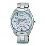SEIKO GENERAL RETROGRADE SRL051P1 QUARTZ STAINLESS STEEL WOMEN'S SILVER WATCH - H2 Hub Watches