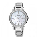 SEIKO GENERAL SUT327P1 SOLAR DIAMOND ACCENT WOMEN'S WATCH - H2 Hub Watches