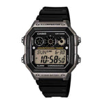 CASIO GENERAL AE-1300WH-8AVDF DIGITAL QUARTZ SILVER BLACK RESIN UNISEX'S WATCH - H2 Hub Watches
