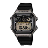CASIO GENERAL AE-1300WH-8AVDF DIGITAL QUARTZ SILVER BLACK RESIN UNISEX'S WATCH - H2 Hub Watches