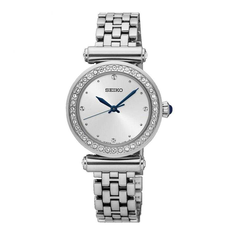 SEIKO GENERAL SRZ465P1 ANALOG STAINLESS STEEL WOMEN'S SILVER WATCH - H2 Hub Watches