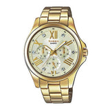 CASIO SHEEN SHE-3806GD-9AUDR QUARTZ GOLD STAINLESS STEEL WOMEN'S WATCH - H2 Hub Watches