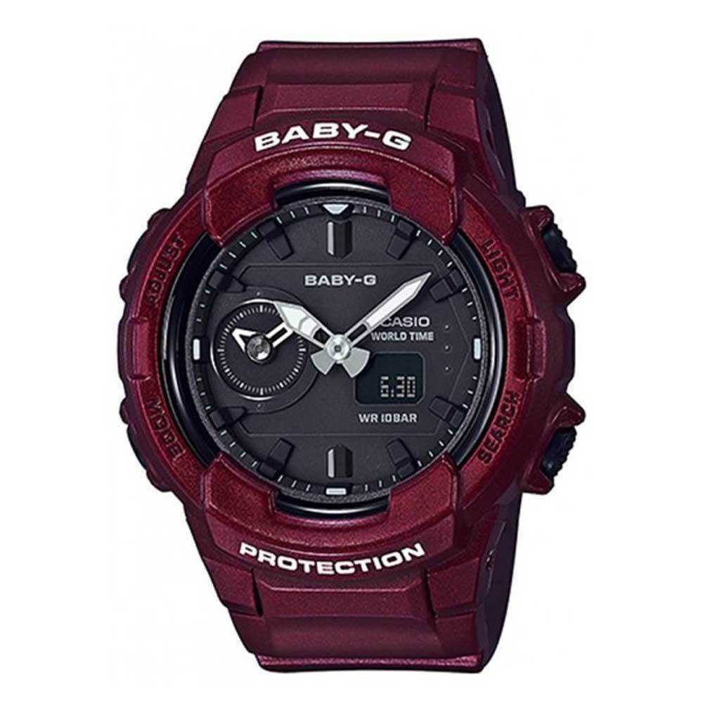 CASIO BABY-G BGA-230S-4ADR DIGITAL QUARTZ MAROON RESIN WOMEN'S WATCH - H2 Hub Watches