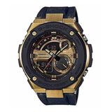 CASIO G-SHOCK GST-200CP-9ADR G-STEEL DIGITAL QUARTZ GOLD STAINLESS STEEL BLACK RESIN STRAP MEN'S WATCH - H2 Hub Watches