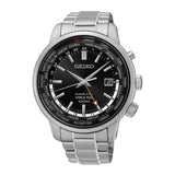 SEIKO GENERAL KINETIC SUN069P1 STAINLESS STEEL MEN'S SILVER WATCH - H2 Hub Watches