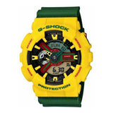 CASIO G-SHOCK GA-110RF-9ADR DIGITAL QUARTZ YELLOW GREEN RESIN UNISEX'S WATCH - H2 Hub Watches