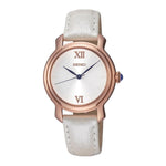 SEIKO GENERAL SRZ394P1 ANALOG WOMEN'S PEARL LEATHER STRAP WATCH - H2 Hub Watches