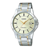 CASIO GENERAL MTP-V004SG-9AUDF QUARTZ TWO TONE STAINLESS STEEL MEN'S WATCH - H2 Hub Watches