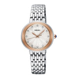 SEIKO GENERAL SRZ502P1 ANALOG STAINLESS STEEL WOMEN'S TWO TONE WATCH - H2 Hub Watches