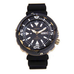 SEIKO PROSPEX SRPA82K1 AUTOMATIC MEN'S BLACK RUBBER STRAP WATCH - H2 Hub Watches