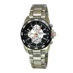 SEIKO CRITERIA SPC025P1 CHRONOGRAPH STAINLESS STEEL MEN'S SILVER WATCH - H2 Hub Watches