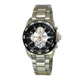 SEIKO CRITERIA SPC025P1 CHRONOGRAPH STAINLESS STEEL MEN'S SILVER WATCH - H2 Hub Watches