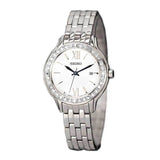 SEIKO GENERAL SXDG71P1 QUARTZ STAINLESS STEEL WOMEN'S SILVER WATCH - H2 Hub Watches