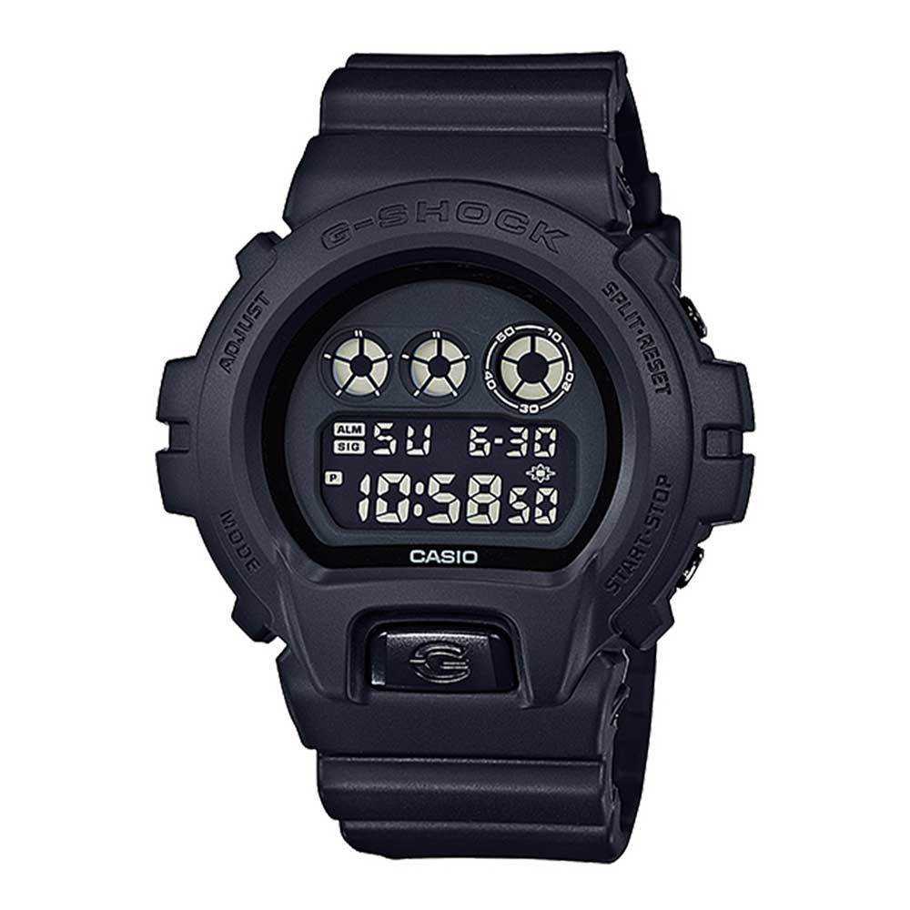 CASIO G-SHOCK DW-6900BB-1DR DIGITAL QUARTZ BLACK RESIN MEN'S WATCH - H2 Hub Watches
