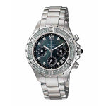 CASIO SHEEN SHN-5503D-1ADR QUARTZ SILVER STAINLESS STEEL WOMEN'S WATCH - H2 Hub Watches