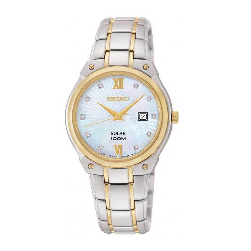 SEIKO GENERAL SUT214P1 SOLAR WOMEN'S WATCH - H2 Hub Watches