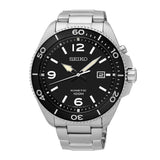 SEIKO GENERAL KINETIC SKA747P1 STAINLESS STEEL MEN'S SILVER WATCH - H2 Hub Watches
