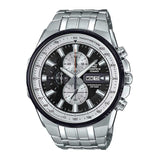 CASIO EDIFICE EFR-549D-1BVUDF CHRONOGRAPH SILVER STAINLESS STEEL MEN'S WATCH - H2 Hub Watches