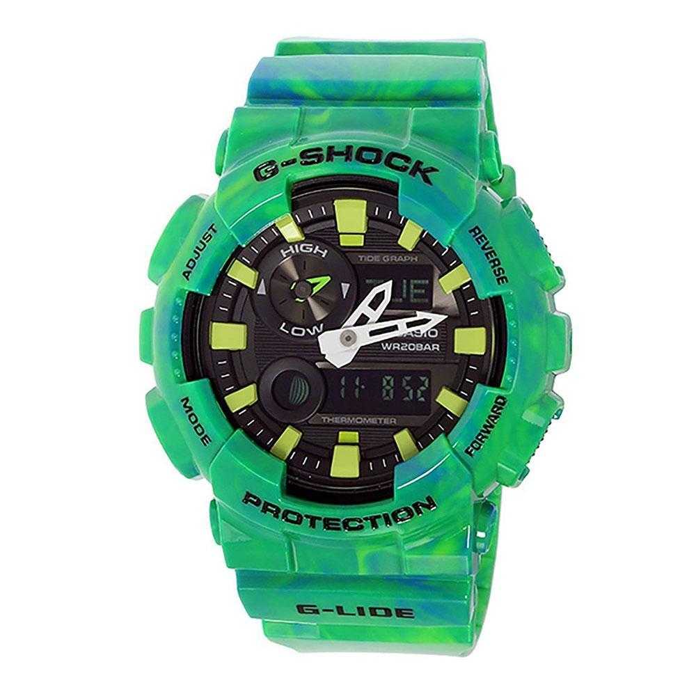 CASIO G-SHOCK GAX-100MB-3ADR DIGITAL QUARTZ GREEN RESIN UNISEX'S WATCH - H2 Hub Watches