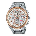CASIO EDIFICE EFR-550D-7AVUDF CHRONOGRAPH TWO TONE STAINLESS STEEL MEN'S WATCH - H2 Hub Watches