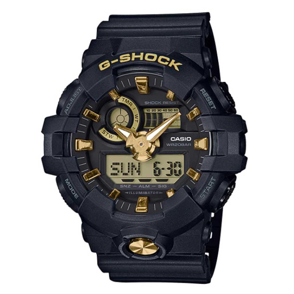 CASIO G-SHOCK GA-710B-1A9DR DIGITAL QUARTZ BLACK RESIN MEN'S WATCH - H2 Hub Watches