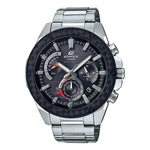CASIO EDIFICE EQS-910D-1AVUDF SOLAR SILVER STAINLESS STEEL MEN'S WATCH - H2 Hub Watches