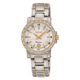 SEIKO PREMIER SXDG58P1 QUARTZ STAINLESS STEEL WOMEN'S TWO TONE WATCH - H2 Hub Watches