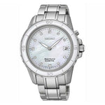 SEIKO PREMIER KINETIC SKA881P1 STAINLESS STEEL WOMEN'S SILVER WATCH - H2 Hub Watches