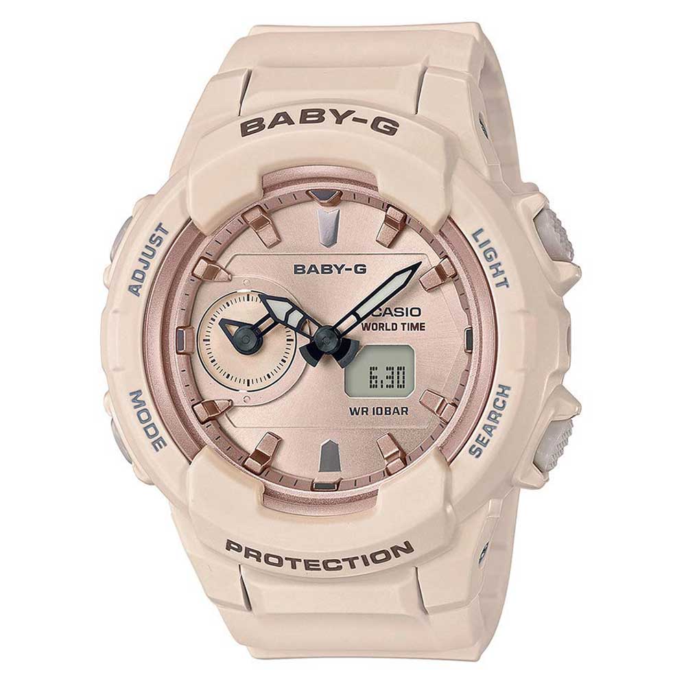 CASIO BABY-G BGA-230SA-4ADR DIGITAL QUARTZ BEIGE RESIN WOMEN'S WATCH - H2 Hub Watches