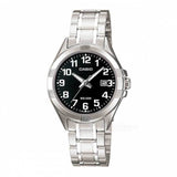CASIO GENERAL LTP-1308D-1BVDF SILVER STAINLESS STEEL WOMEN'S WATCH - H2 Hub Watches