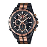 CASIO EDIFICE EFR-547BKG-1AVUDF CHRONOGRAPH TWO TONE STAINLESS STEEL MEN'S WATCH - H2 Hub Watches