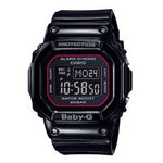 CASIO G-SHOCK BABY-G DIGITAL QUARTZ BLACK RESIN SLV-18B-1DR COUPLE'S WATCH - H2 Hub Watches