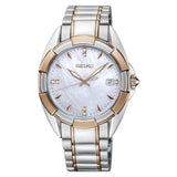 SEIKO GENERAL DAME SKK888P1 STAINLESS STEEL WOMEN'S TWO TONE WATCH - H2 Hub Watches