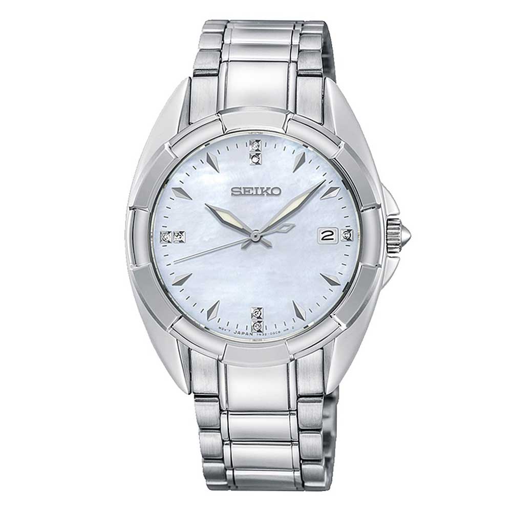 SEIKO GENERAL SKK885P1 QUARTZ STAINLESS STEEL WOMEN'S SILVER WATCH - H2 Hub Watches